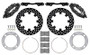 Wilwood 2014+ Polaris RZR XP 1000 Front Kit 11.25in Drilled - Black