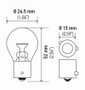 Hella Bulb 7507 12V 21W Bau15S S8 Namber (2)