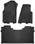Husky Liners 19-22 Dodge Ram 1500 Crew Cab X-Act Contour Front & Second Seat Floor Liners - Black