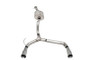 Corsa 21-25 Ford Bronco 2.7L 2-Door 2.75in Cat-Back Dual Rear Exhaust w/4in Straight-Cut Polish Tips