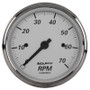 AutoMeter Gauge Oil Press 2-1/16in. 100PSI Elec American Platinum