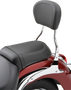 Short Round Sissy Bar W/pad Chrome Vtx1300s 03-06/1800r