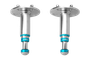 King Shocks 2021+ RAM 1500 TRX Rear 2.0 Dia Bump Stop Kit (Pair)