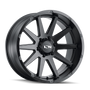 ION Type 143 20x10 / 8x170 BP / -19mm Offset / 125.2mm Hub Matte Black Wheel