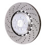 SHW 18-21 BMW M5 4.4L Left Rear Cross-Drilled Lightweight Brake Rotor (34217991103)