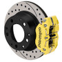 Wilwood 69-83 Porsche 911 Narrow Dynapro-P Radial Rear Brake Kit - Yellow Powder Coat Caliper