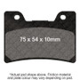 EBC 90-99 Yamaha FZR 600 Front Left/Right Sintered HH Brake Pads