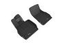 3D Maxpider 20-22 Chevrolet Corvette C8 20-22 Kagu Floor Mats - Black R1