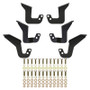 Westin 07-21 Toyota Tundra CrewMax Outlaw Drop Nerf Step Bars - Textured Black