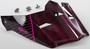 Visor W/screws Colfax Mx-46y Black/hi-vis Pink Ys-yl