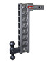 Gen-Y Mega Duty 2in Shank 17.5in Drop 10K Hitch w/GH-031 Dual-Ball w/GH-0100 Stabilizer Kit