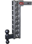 Gen-Y Mega Duty 2in Shank 17.5in Drop 10K Hitch w/GH-031 Dual-Ball w/GH-0100 Stabilizer Kit