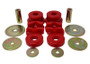 Energy Suspension 97-01 Honda CR-V (Auto Trans Only) 4WD Diff Mount Set - Red