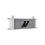 Mishimoto Universal Thermostatic Oil Cooler Kit 13-Row Silver