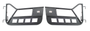 Fishbone Offroad 97-06 Jeep Wrangler TJ Front Tube Doors - Black Textured Powdercoat Steel