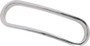 Kentrol 07-10 Jeep Wrangler JK Parking Brake Bezel - Polished Silver