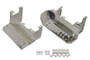 Kentrol 76-95 Jeep CJ7 Wrangler YJ Side Steps Pair - Polished Silver
