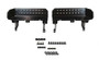 Kentrol 76-95 Jeep CJ7 Wrangler YJ Side Steps Pair - Powdercoat Black