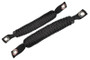 Fishbone Offroad 07-18 Wrangler JK A Pillar Sound Bar Black Paracord Grab Handles