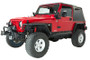 Fishbone Offroad 97-06 Jeep Wrangler TJ Steel Tube Fenders Front 3In Flare - Blk Textured Powdercoat