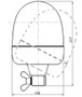 Hella Identification Lamp Rotating Beacon 2Rl