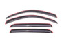 AVS 21-22 Hyundai Santa Cruz In-Channel Ventvisor Front & Rear Window Deflectors 4pc - Smoke