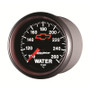 AutoMeter Gauge Water Temp 2-1/16in. 100-260 Deg. F Digital Stepper Motor Chevy Red Bowtie Black