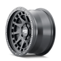 Dirty Life 9311 Enigma Pro 17x9/5x127 BP/-38mm Offset/71.5mm Hub Matte Black Wheel - Beadlock