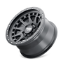 Dirty Life 9311 Enigma Pro 17x9/5x127 BP/-38mm Offset/71.5mm Hub Matte Black Wheel - Beadlock