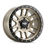 Dirty Life 9309 Canyon Pro 17x9/6x139.7 BP/0mm Offset/106mm Hub Satin Gold Wheel - Beadlock