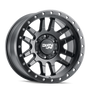 Dirty Life 9309 Canyon Pro 17x9/5x127 BP/-38mm Offset/71.5mm Hub Matte Black Wheel - Beadlock