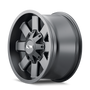 ION Type 141 17x9 / 8x165.1 BP / 18mm Offset / 125.2mm Hub Satin Black Wheel