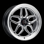 Weld S107 20X10.5 Laguna 5X120.7 ET13 BS6.25 Gloss Black MIL Dia 78.1