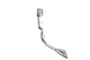 Corsa 2021-2025 Ford F-150 Regular Cab/ 8in Bed 5.0L V8 Sport Cat-Back Single Side Exit-Polished