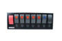 Moroso Switch Panel Rocker LED w/USB & Breakers Roll Cage
