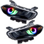 Oracle 13-14 Dodge Dart (HID Style) SMD HL - Black - ColorSHIFT w/ 2.0 Controller