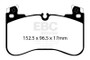 EBC 2020+ Land Rover Defender 90 Greenstuff Front Brake Pads