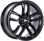 BBS SX 18x8 5x112 ET44 Crystal Black Wheel -57mm
