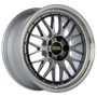 BBS LM 18x8 5x114.3 ET40 Diamond Black Center / Machined Lip Wheel -82mm PFS/Clip Required