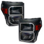 Oracle 11-16 Ford F250/350 LED HL - Black - ColorSHIFT w/ 2.0 Controller