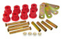 Prothane 62-74 Chevy Camaro/Nova HD Shackle Bushings - Red