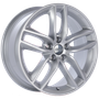 BBS SX 19x8.5 5x114.3 ET45 Sport Silver Wheel -82mm PFS/Clip Required