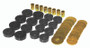 Prothane 63-69 Chevy Corvette Body Mount - Black