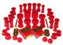Prothane 73-80 Chevy Truck 4wd Total Kit - Red