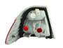 ANZO 1999-2001 BMW 3 Series E46 Taillights Red/Clear
