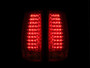 ANZO 2007-2014 Chevrolet Suburban LED Taillights Red/Clear G4