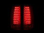 ANZO 2007-2014 Chevrolet Suburban LED Taillights Red/Clear G4