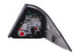 ANZO 2000-2005 Mercedes Benz S Class W220 LED Taillights Red/Smoke