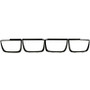 ANZO Taillight Bezels 2010-2013 Chevrolet Camaro Taillight Bezels - 4pc Flat Black
