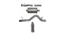 Corsa 2017-2022 Chevy Colorado 3.6L Crew Cab Sport Cat-Back System Single Rear Exit Polished Tips